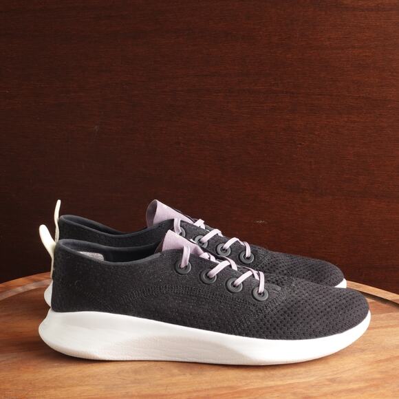 Allbirds Sneakers Mens Size 9 BLK SuperLight Tree Runner SLTR Athletic Low Shoes - Picture 1 of 14